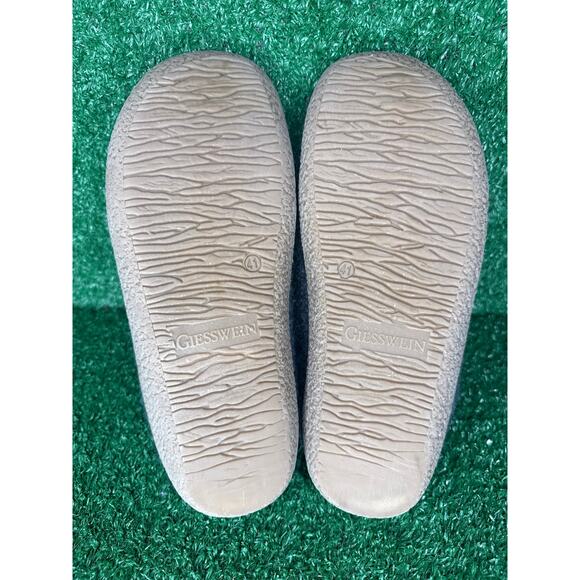 Giesswein Vent Slippers Men’s EU 41 US 8 Anthracite Marine Slip-On Wool Shoes main image 7